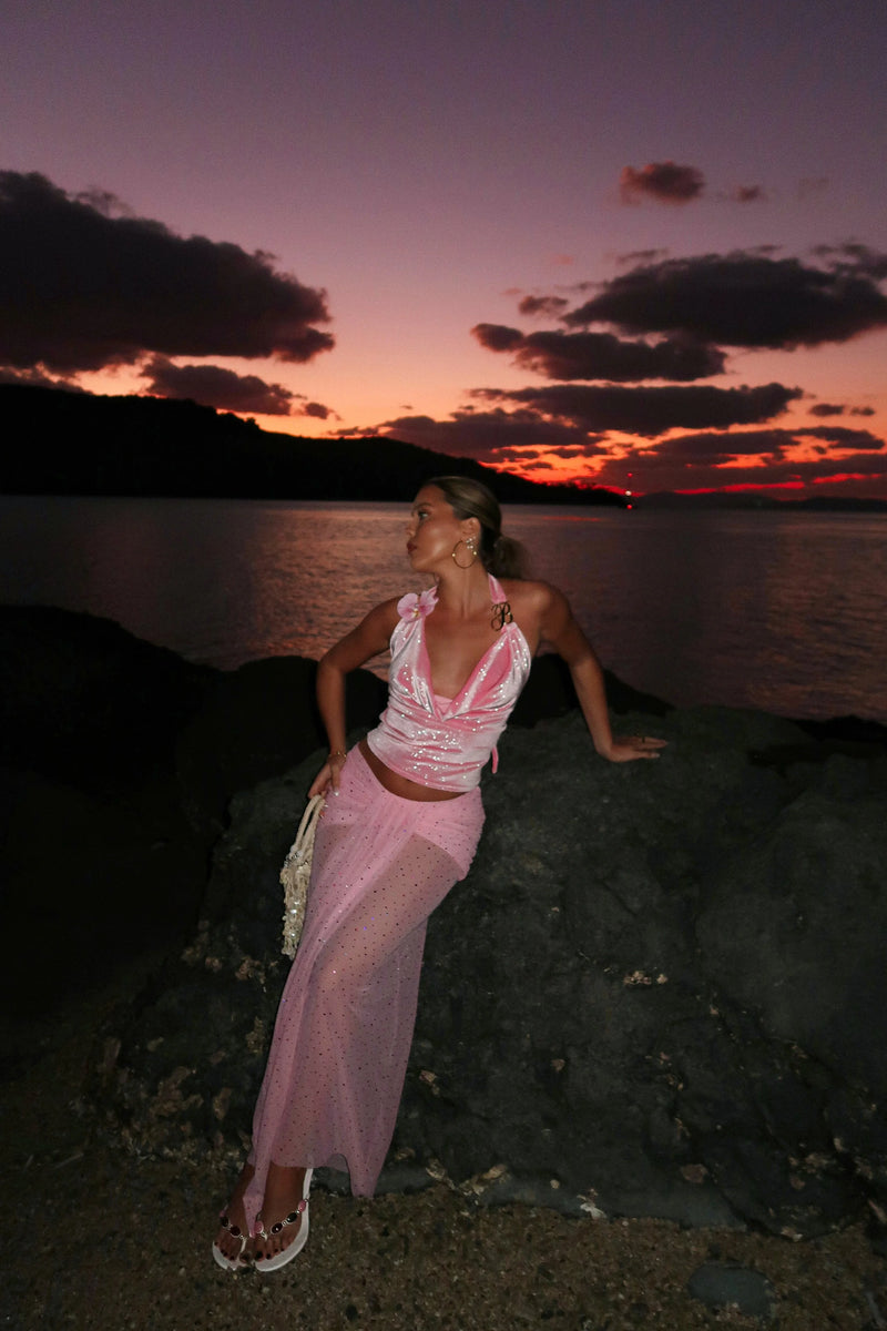 Dolce Vita Top - Sparkly Pink