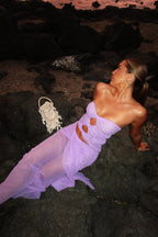 Soleil Twist Bandeau - Lilac