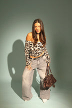 Leopard Print Longsleeve Top