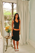 Margaux Midi Skirt Noir