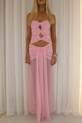 Soleil Maxi Skirt - Light Pink