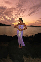 Soleil Maxi Skirt - Lilac