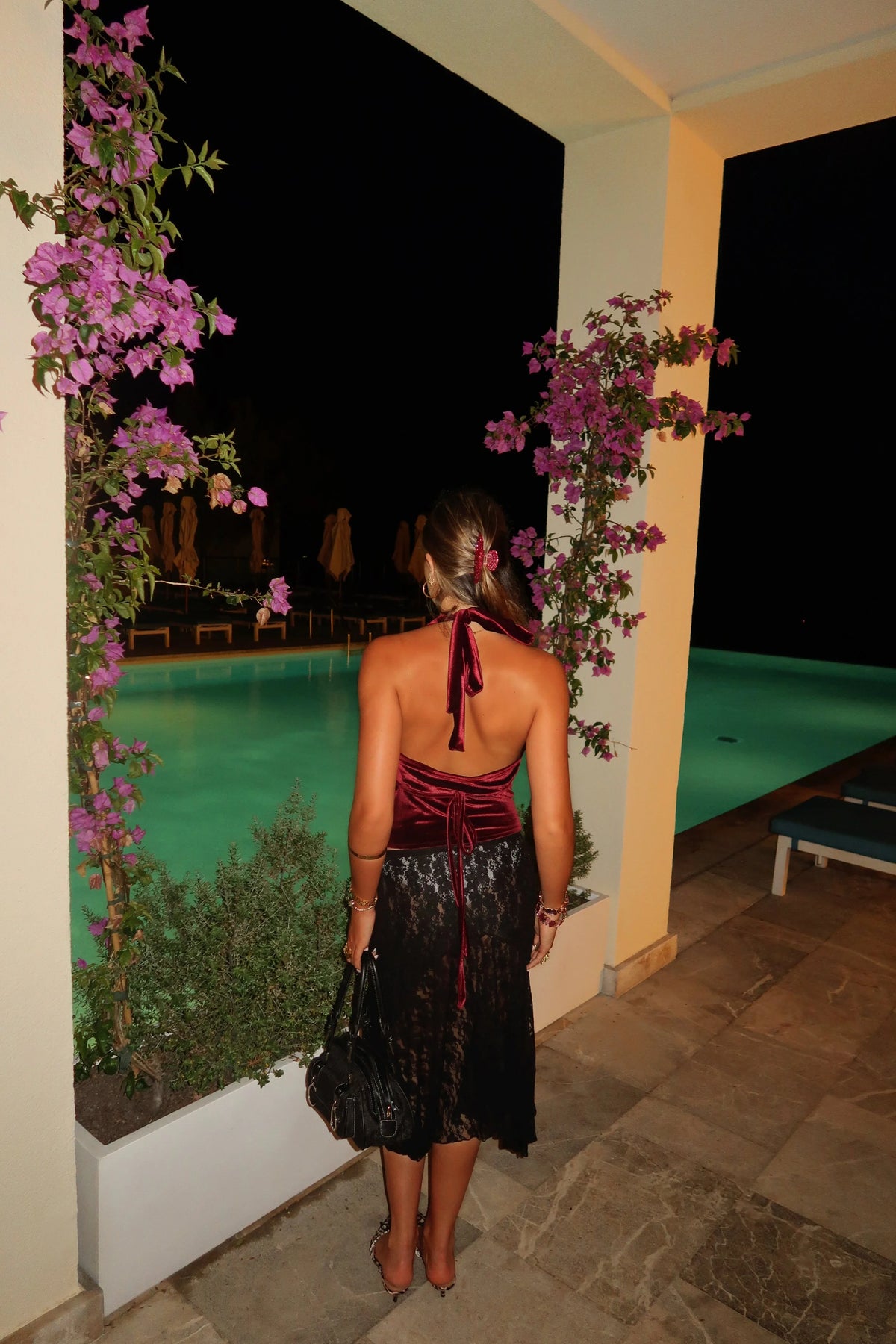 Dolce Vita Top Burgundy