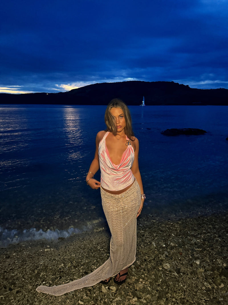 Dolce Vita Top - Sparkly Pink