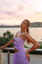 Soleil Twist Bandeau - Lilac
