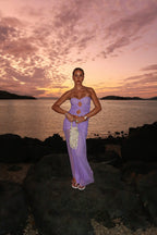 Soleil Twist Bandeau - Lilac