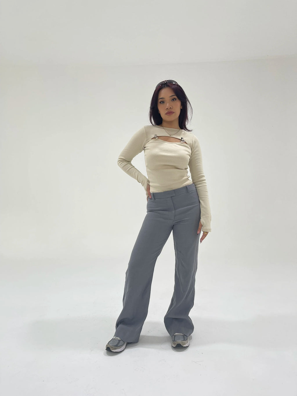 PALOMA LONG SLEEVE - BEIGE