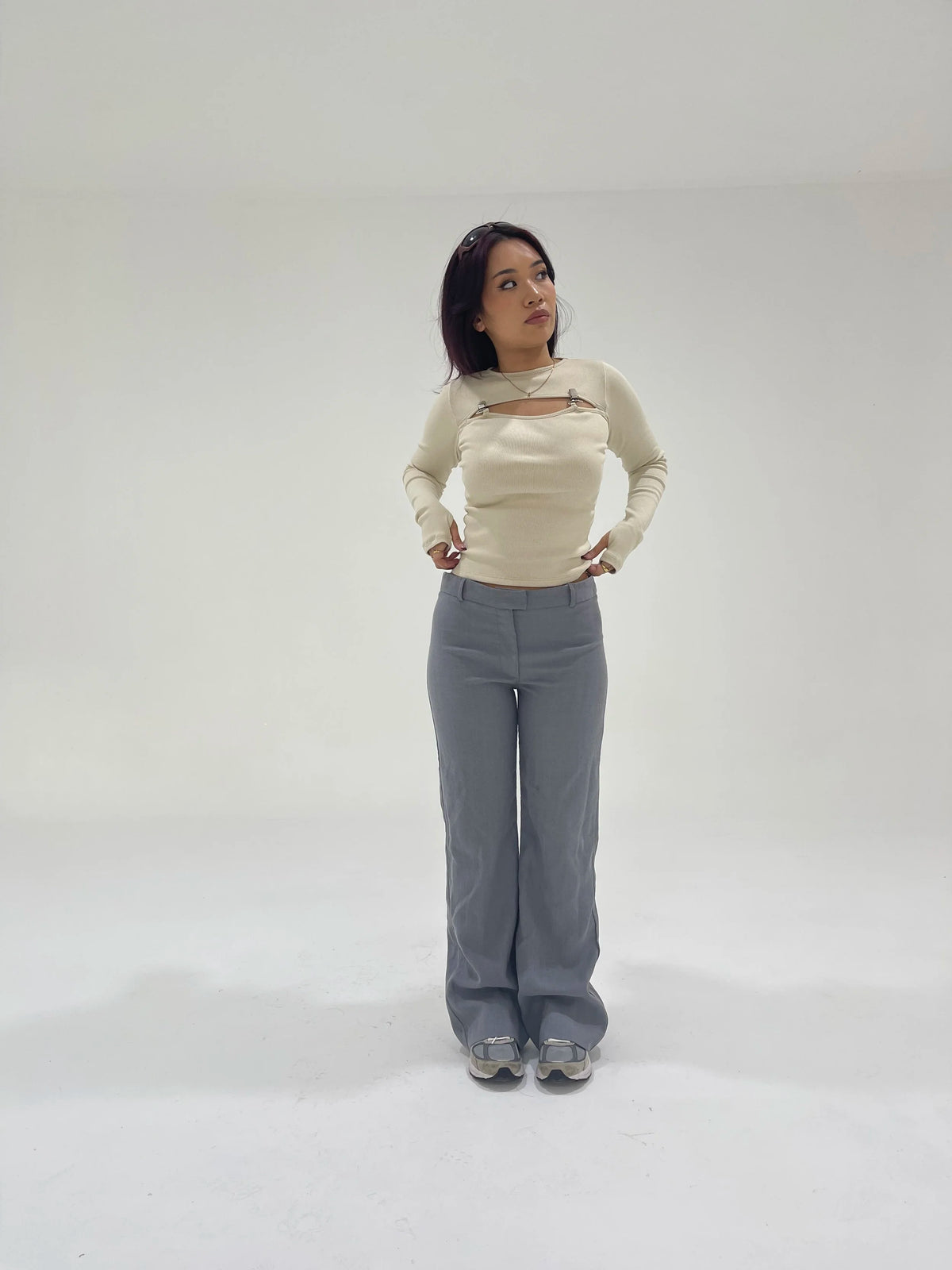 PALOMA LONG SLEEVE - BEIGE