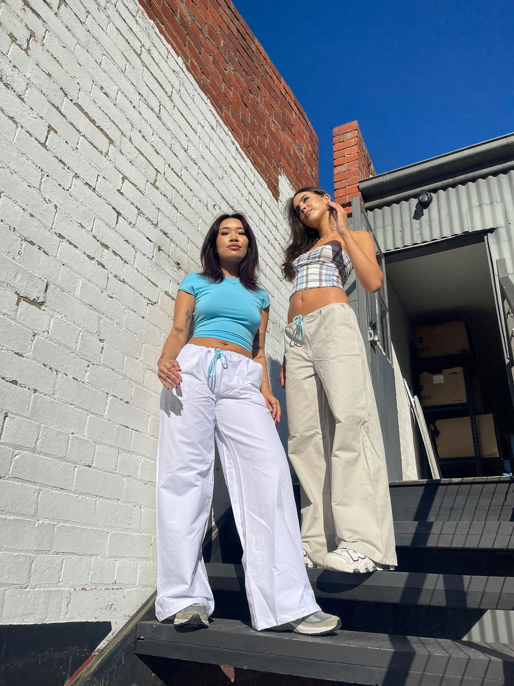 White Trousers