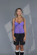 Purple Lace Cami Top