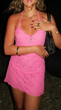 Sierra Lace Mini Dress