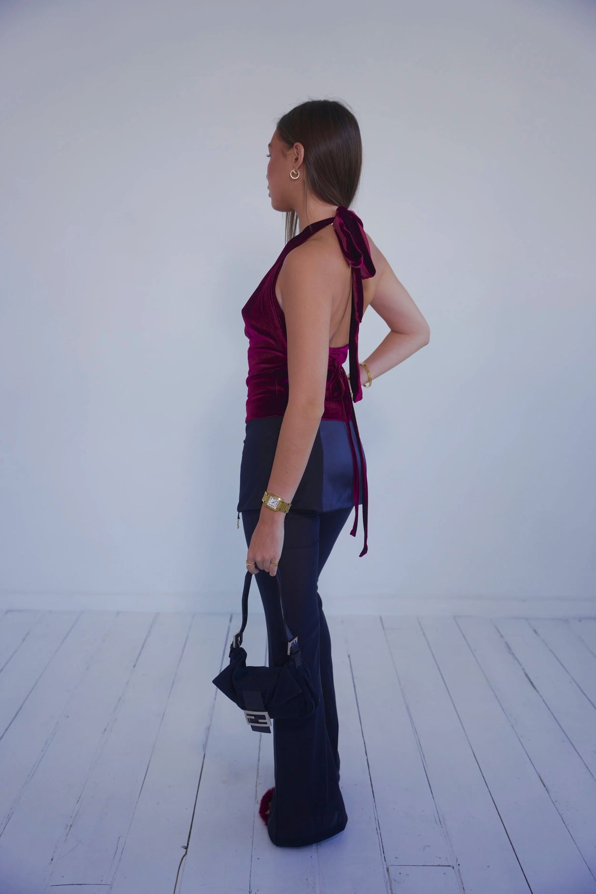 Dolce Vita Top Burgundy