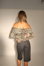 Snow Leopard Longsleeve Top