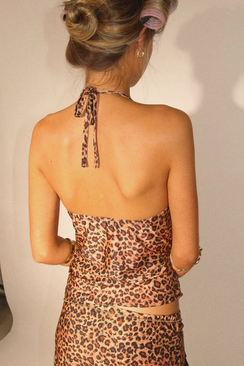Cavalli Halter Top Lavender