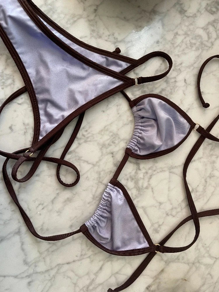 PERIWINKLE BIKINI SET