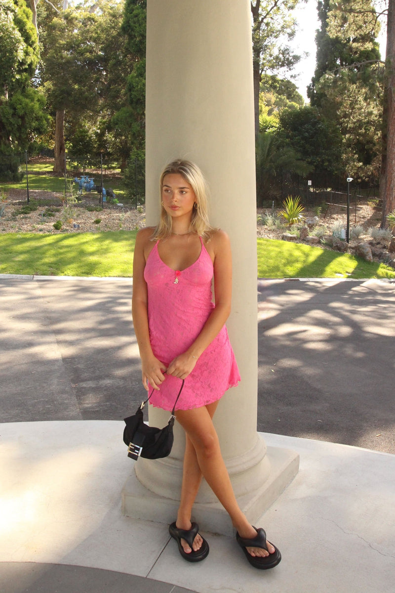 Sierra Lace Mini Dress