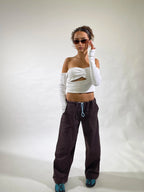 BROWN TROUSERS