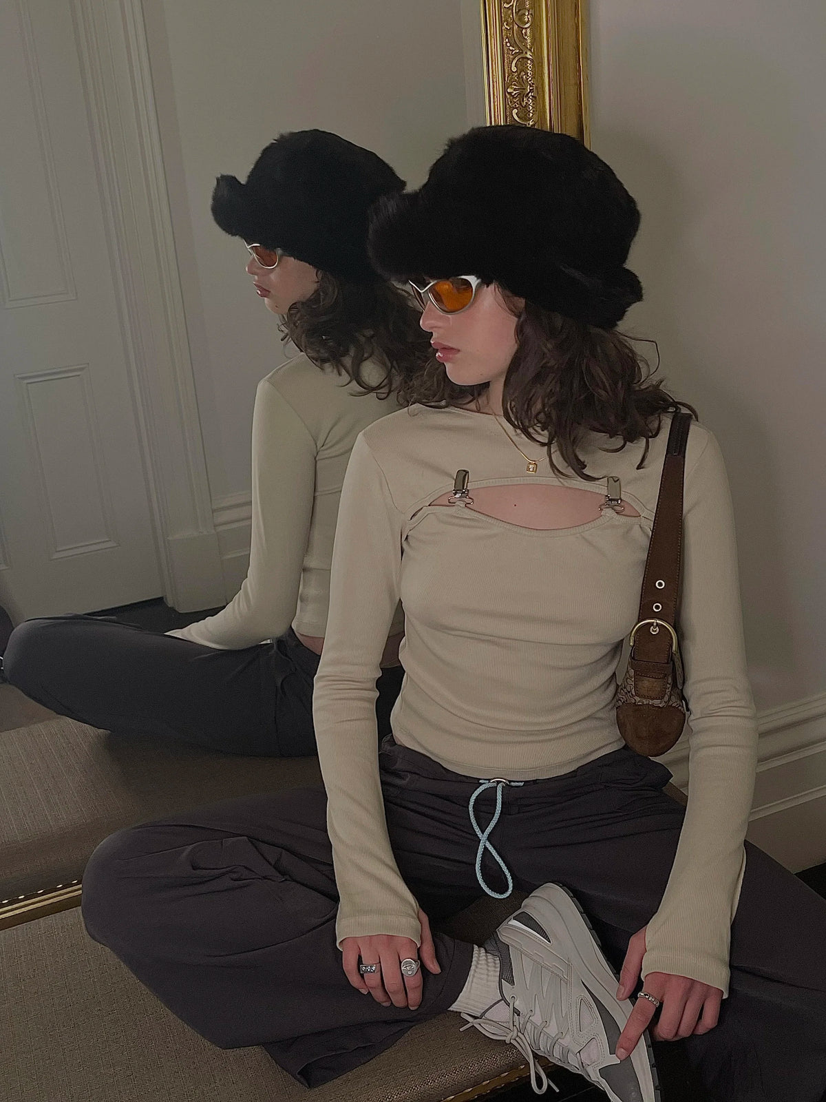 PALOMA LONG SLEEVE - BEIGE