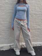 PALOMA LONG SLEEVE - BLUE