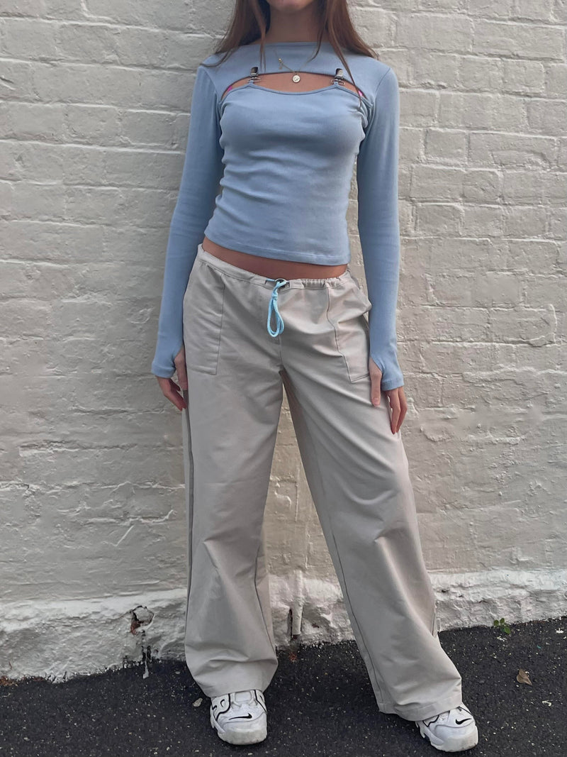 PALOMA LONG SLEEVE - BLUE